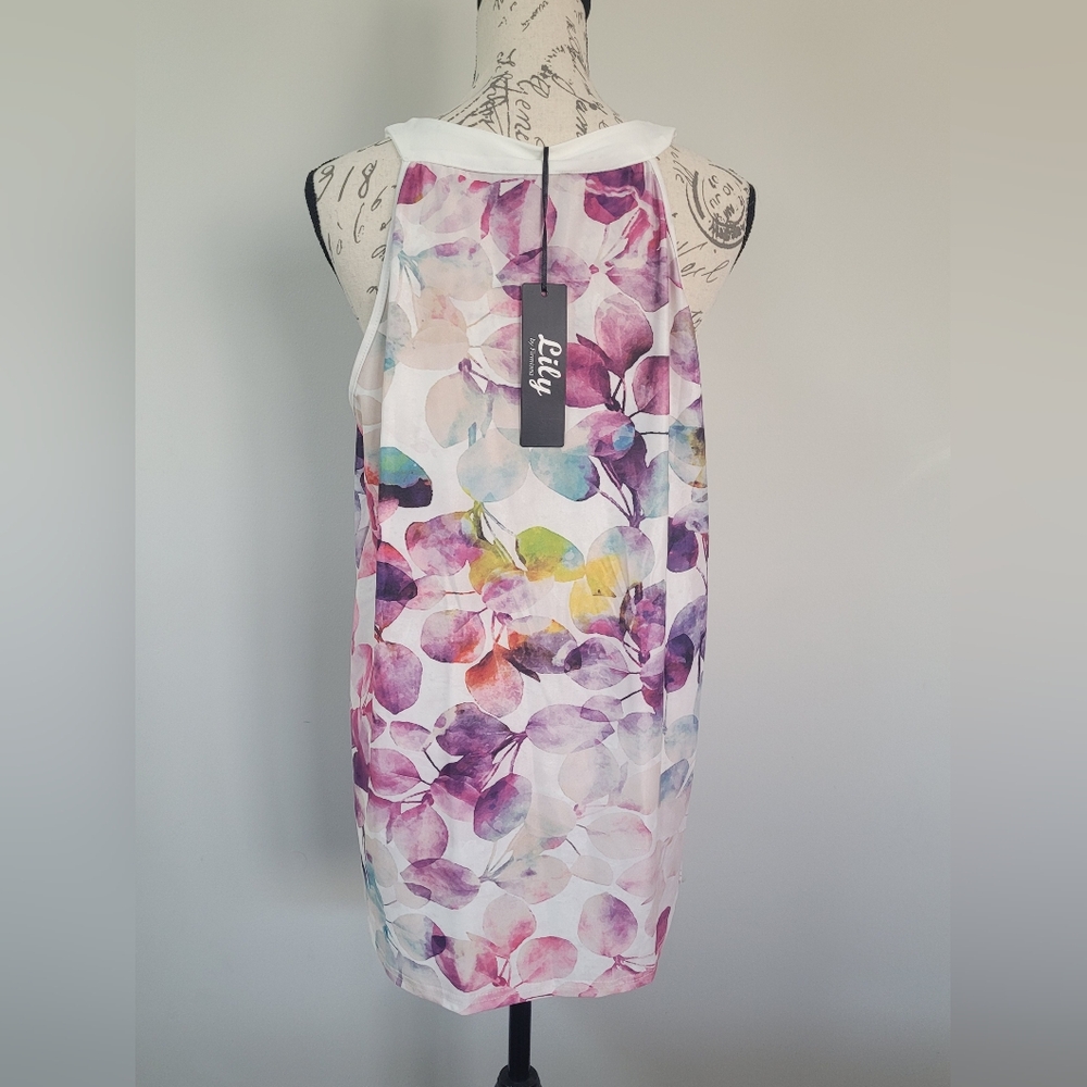 Lily tank vee-neck in floral pattern in XL - Picture 4 of 8